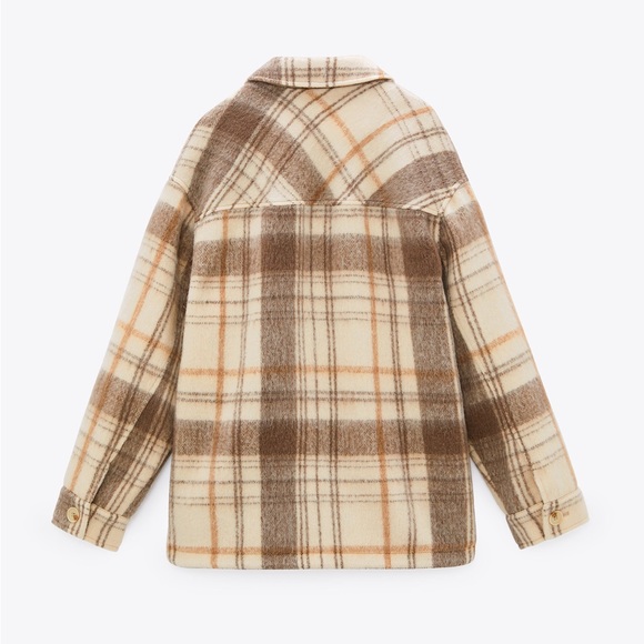 ZARA Plaid Jacket - Picture 2 of 7